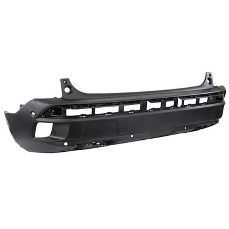 Peugeot 3008 Hatchback 2017-2021 Rear Bumper With Park Assist System With Sensor Holes Textured