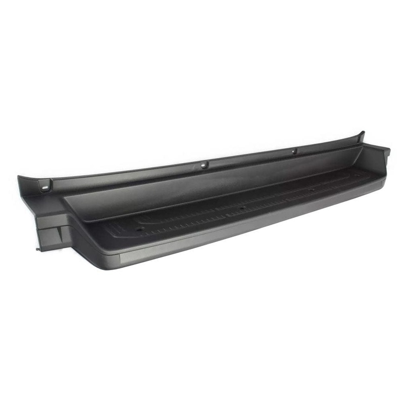 Volkswagen Crafter Van 2017- Rear Bumper With Door Step No Sensor Holes Textured