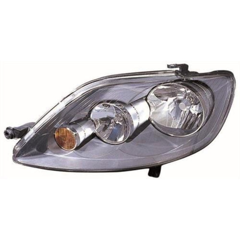 Volkswagen Golf Plus Hatchback 2005-2009 Headlamp Halogen Version Passenger Side L