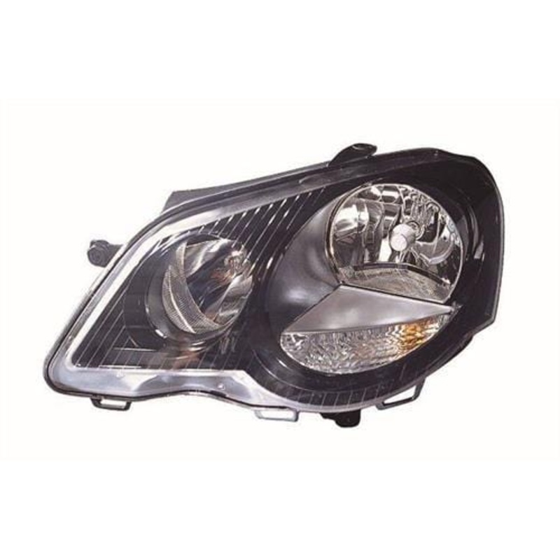 Volkswagen Polo 3 Door Hatchback 2005-2009 Headlamp GTi Models Passenger Side L