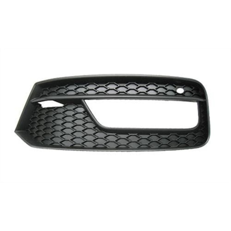 Audi A1 3 Door Hatchback 2015-2018 Front Bumper Grille Outer Section With Sensor Hole With Lamp Hole (Fits SE and Sport Models Only) Driver Side R