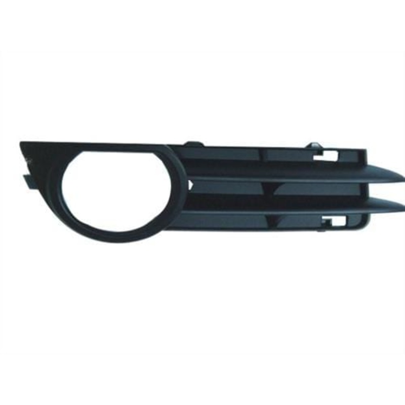 Audi A3 3 Door Hatchback 2005-2008 Front Bumper Grille Outer Section With Lamp Hole Standard Models Driver Side R