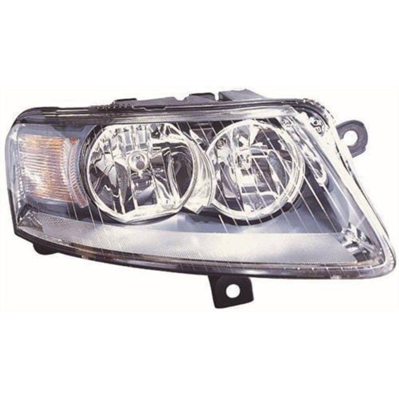 Audi A6 Saloon 2009-2011 Headlamp Halogen Version Driver Side R