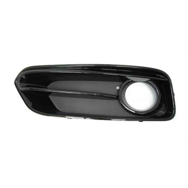 BMW 1 Series 3 Door Hatchback 2015-2019 Front Bumper Grille Outer Section With Lamp Hole (Sport Models) Passenger Side L
