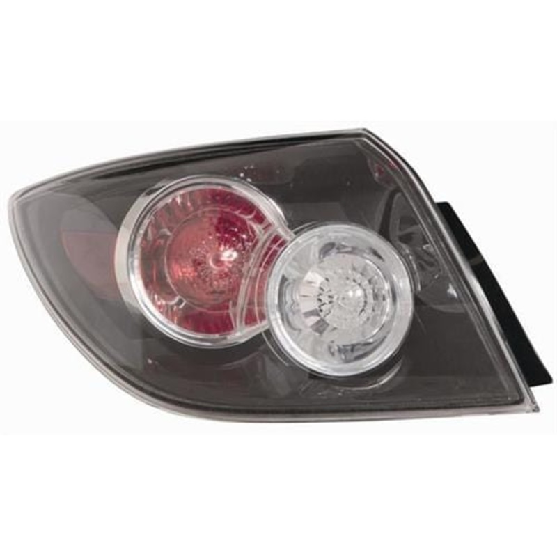 Mazda 3 Hatchback 2006-2009 Rear Lamp Outer Section Not LED Type Passenger Side L