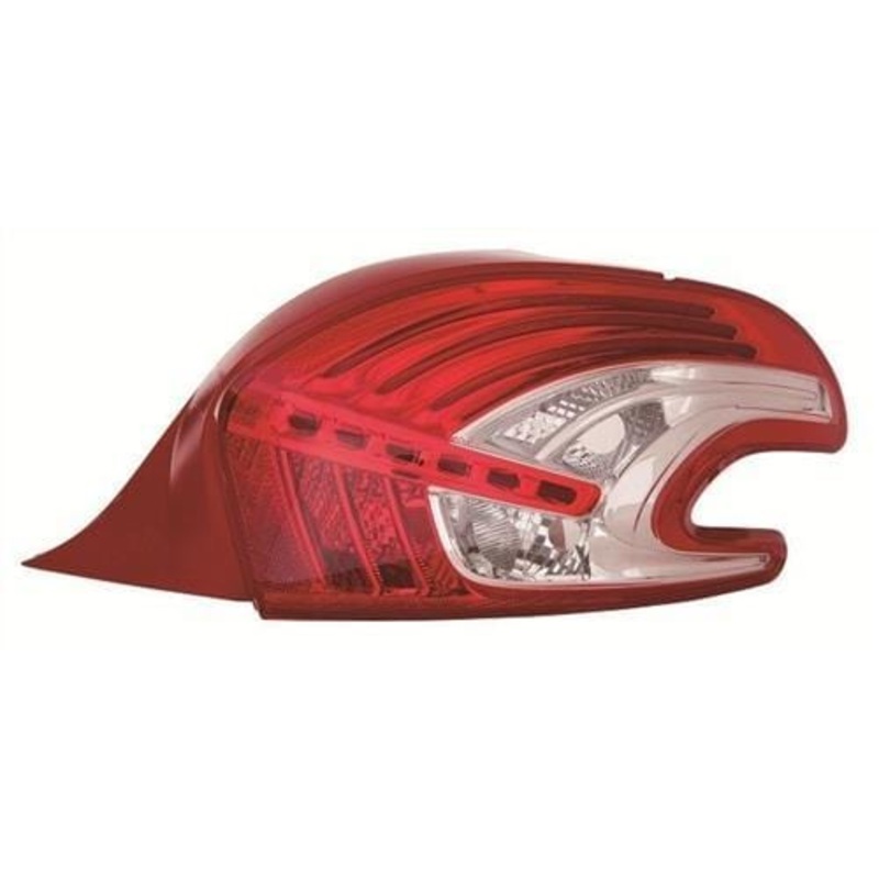 Peugeot 208 3 Door Hatchback 2012-2015 Rear Lamp Driver Side R