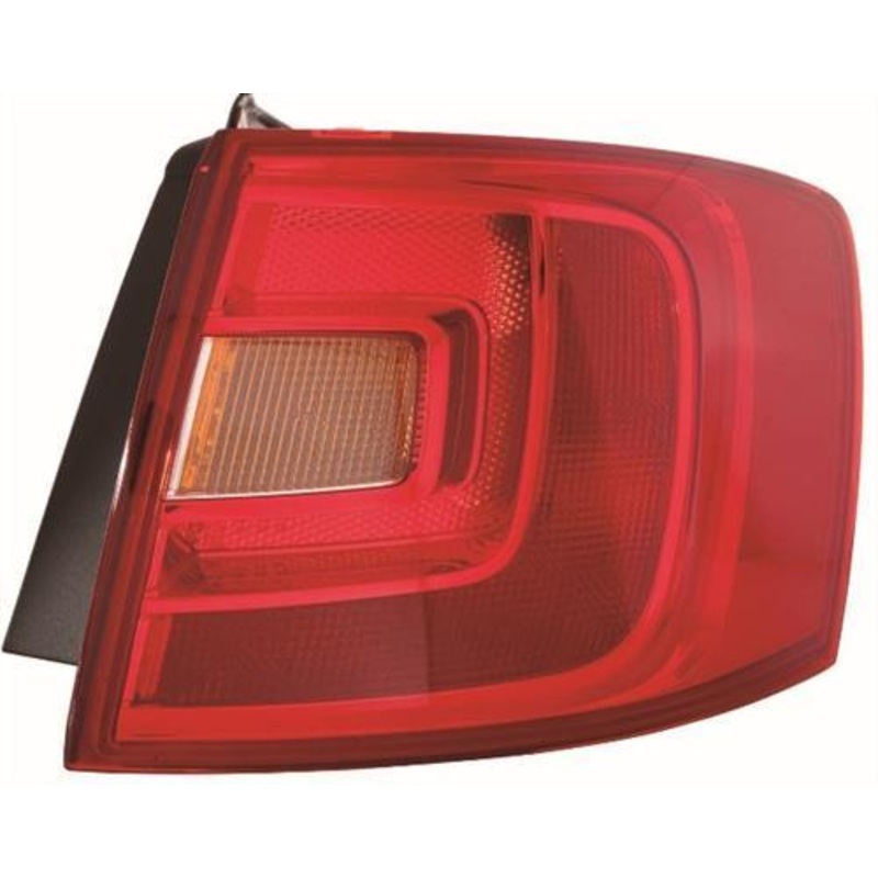 Volkswagen Jetta Saloon 2011-2014 Rear Lamp Outer Section Driver Side R
