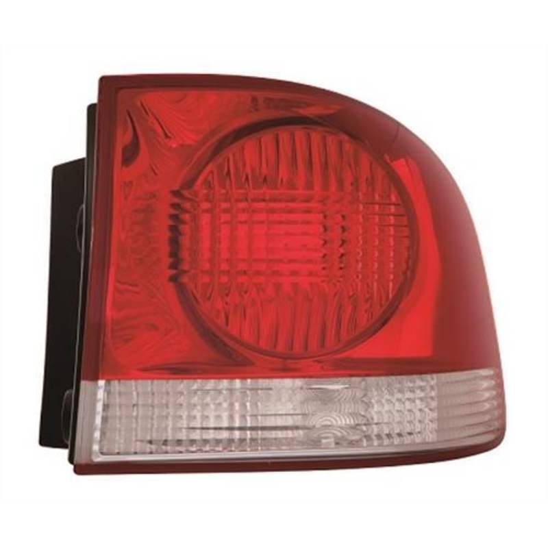 Volkswagen Touareg Estate 2003-2006 Rear Lamp Outer Section Red Driver Side R