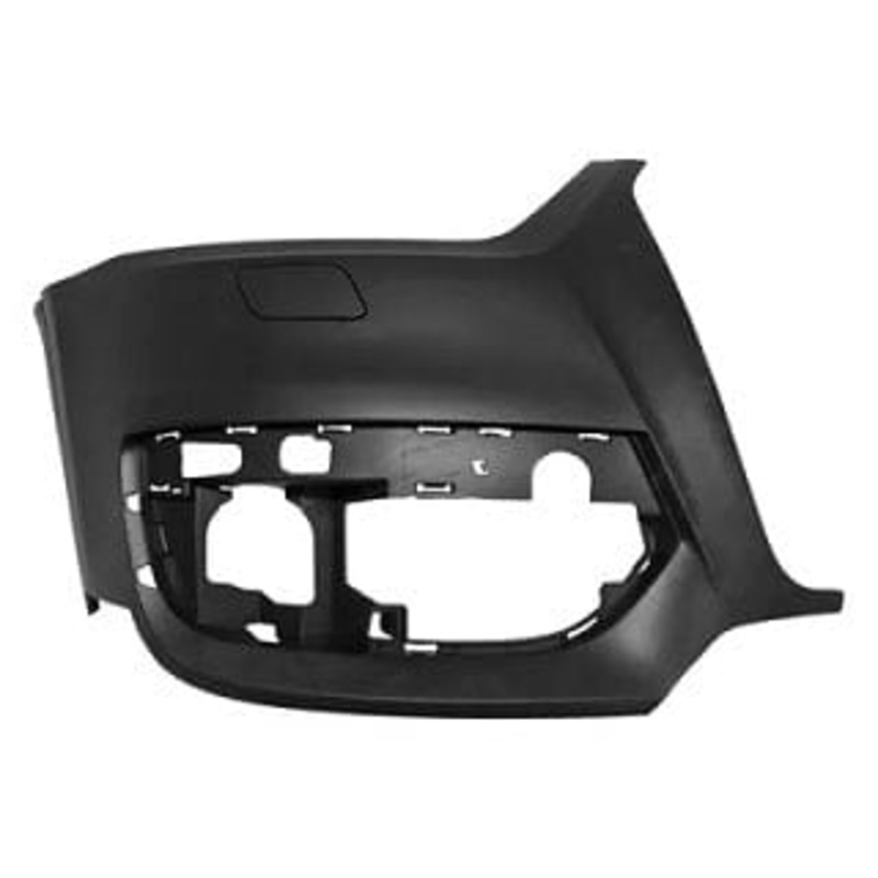 Audi Q3 Estate 2012-2015 Front Bumper Corner With Wash Jet Holes No Sensor Holes (Fits SE Models Only) Primed Driver Side R