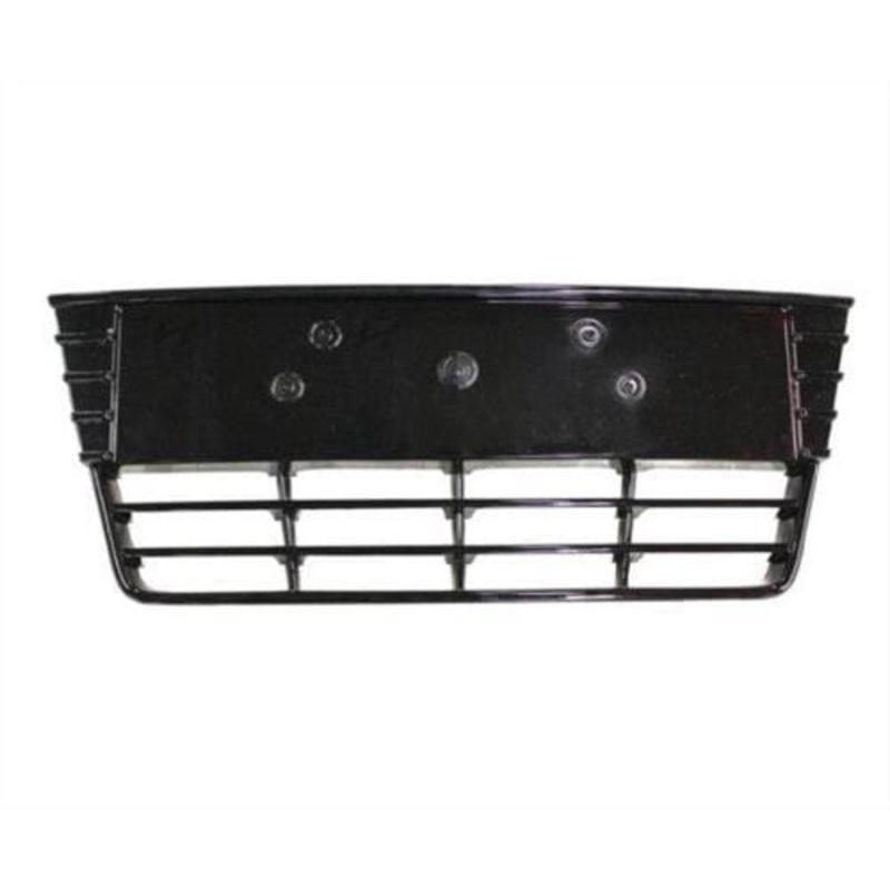 Ford Focus 5 Door Hatchback 2011-2014 Front Bumper Grille Centre Section No Sensor Hole Standard Models Matt Black