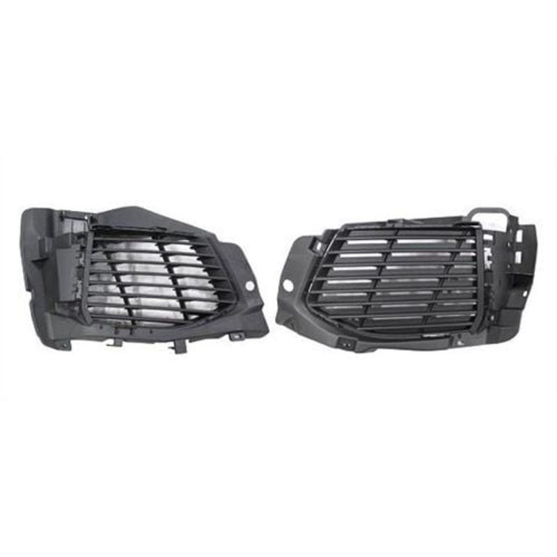 Peugeot 5008 MPV 2017-2021 Front Bumper Grille Outer Section 2 Piece Set