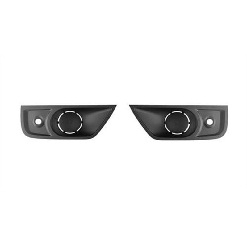 Renault Master Van 2019-2024 Front Bumper Grille Outer Section With Sensor Holes 2 Piece Set
