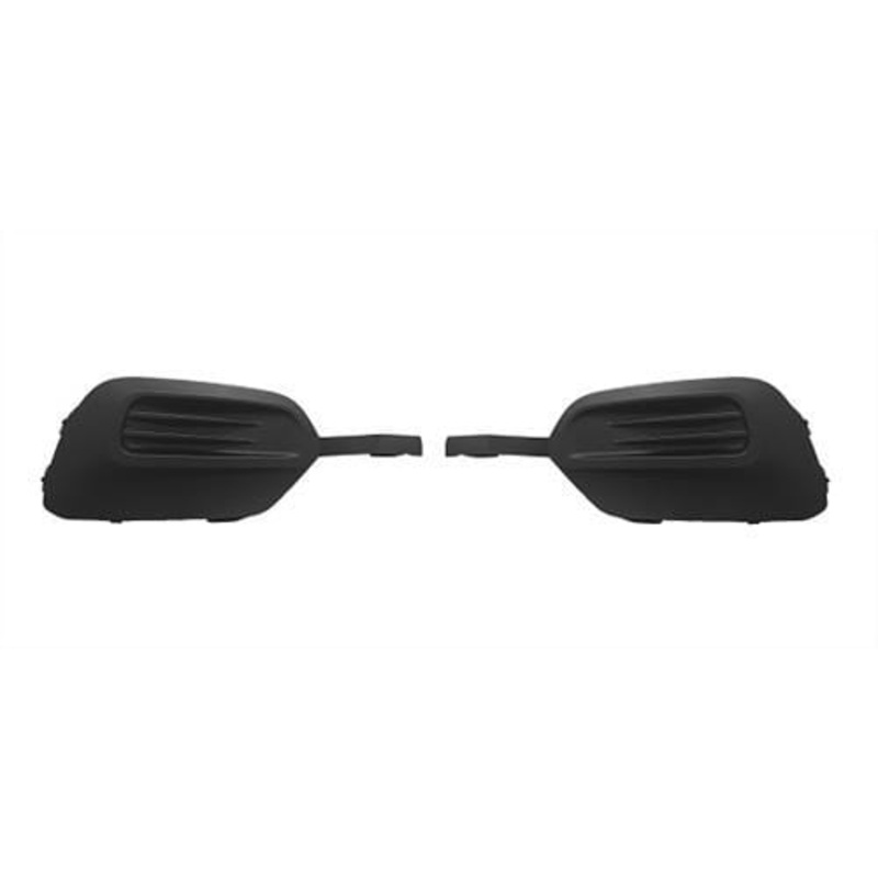 Vauxhall Combo Van 2018-2024 Front Bumper Grille Outer Section No Lamp Hole 2 Piece Set