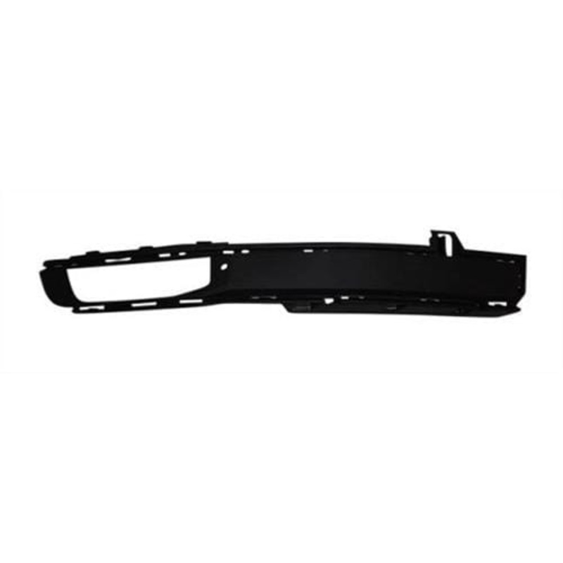 Volkswagen Transporter Van T6 2015-2020 Front Bumper Grille With Lamp Hole No Sensor Hole Outer Section Lower Part Grey Driver Side R