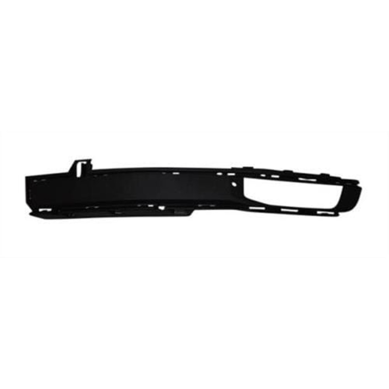 Volkswagen Transporter Van T6 2015-2020 Front Bumper Grille With Lamp Hole No Sensor Hole Outer Section Lower Part Grey Passenger Side L