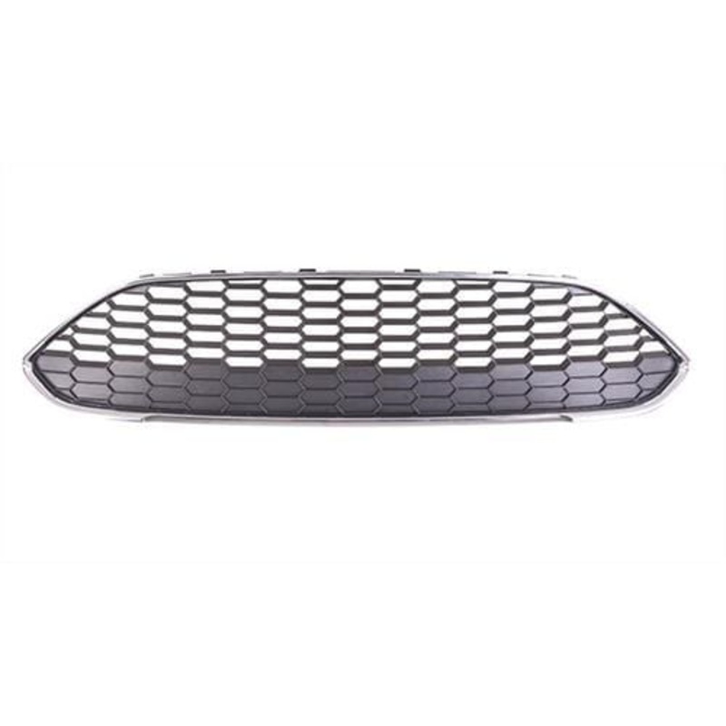 Ford Fiesta 5 Door Hatchback 2013-2017 MK7.5 Front Grille Honeycomb Type Chrome Surround