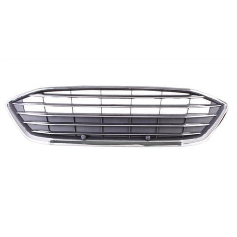 Ford Focus Estate 2018- Front Grille Chrome Slats Chrome Surround