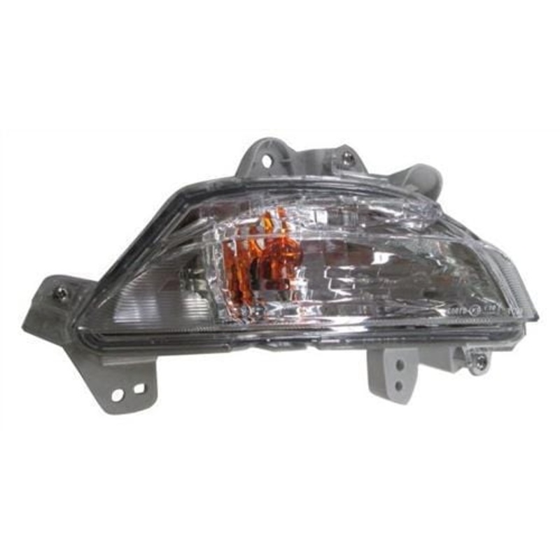 Mazda 3 Saloon 2014-2016 Indicator Lamp Fits in Front Bumper Clear Lens Driver Side R