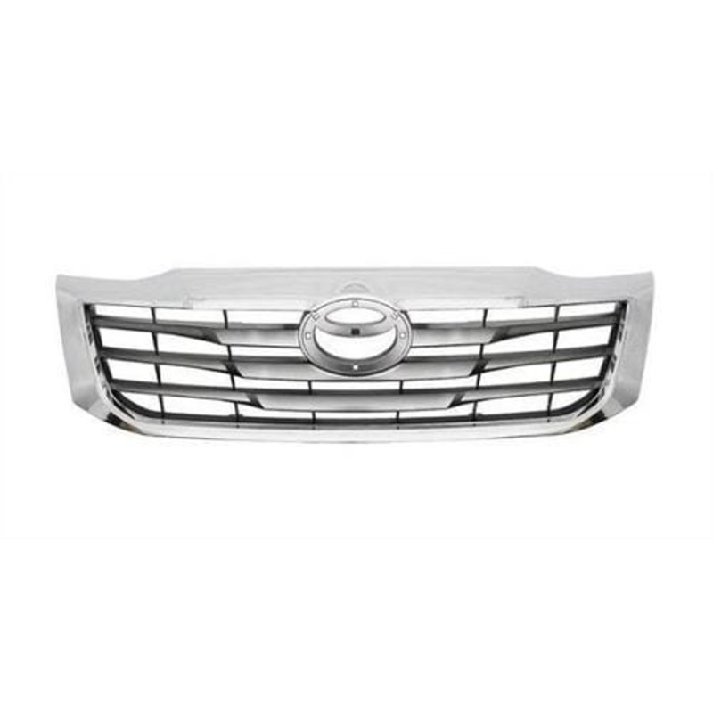 Toyota Hilux Pickup 2012-2016 Front Grille Black With Chrome Surround
