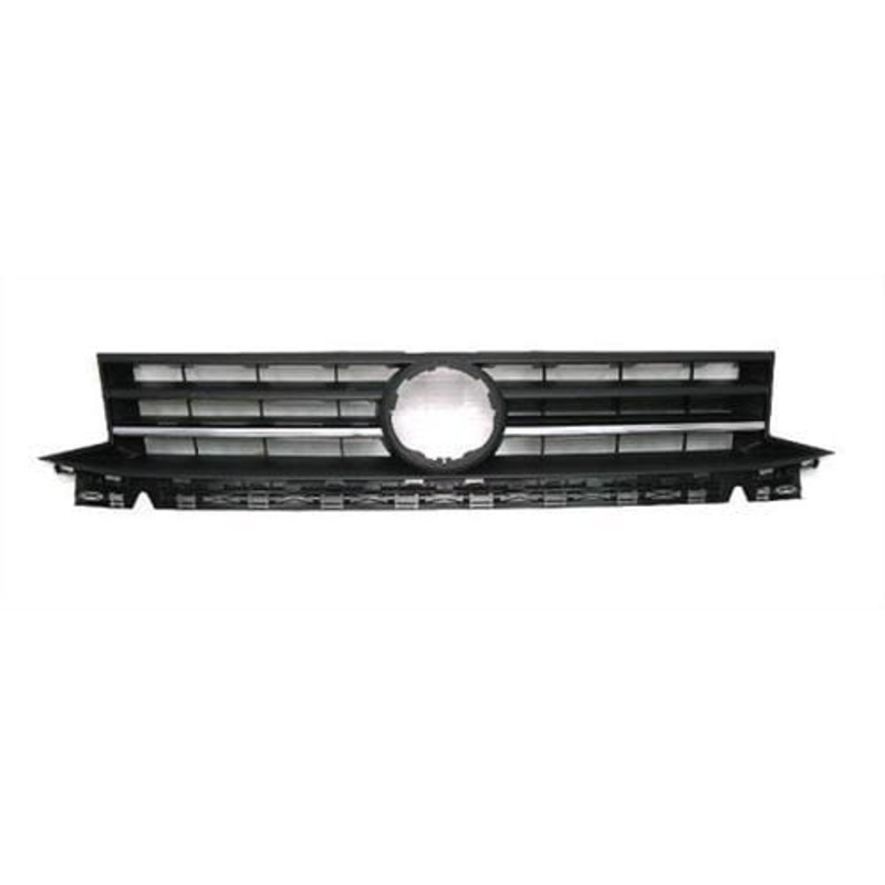 Volkswagen Caddy Van 2015-2021 Front Grille With 2 Piece Chrome Trim Set