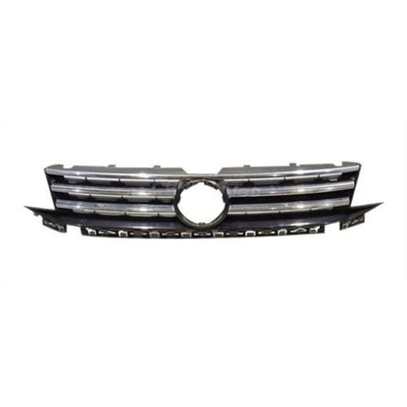 Volkswagen Caddy Van 2015-2021 Front Grille With 5 Piece Chrome Trim Set