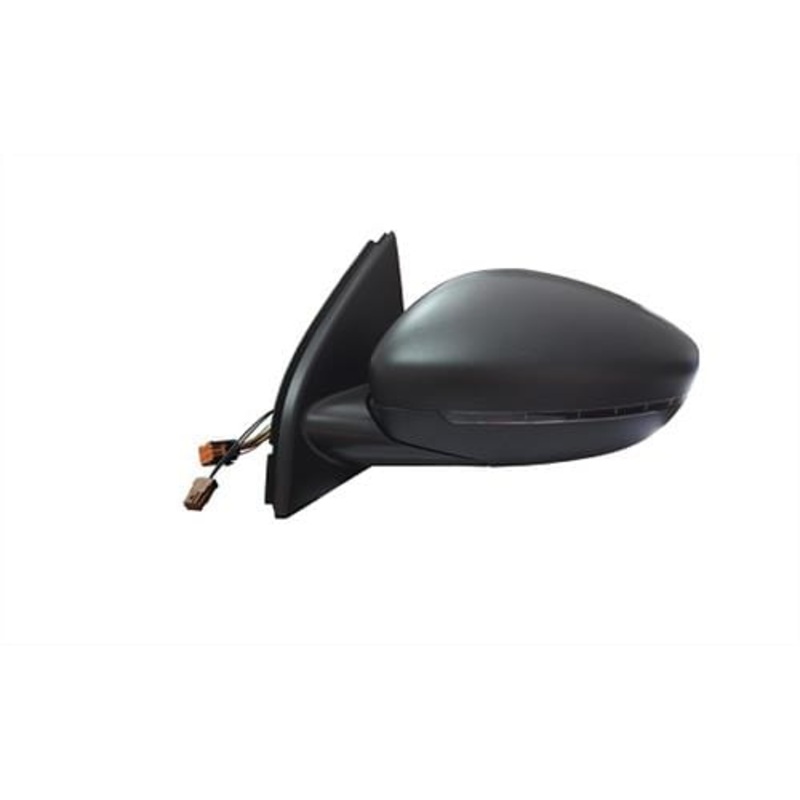 Peugeot 308 5 Door Hatchback 2014-2017 Door Mirror Electric Heated Manual Fold With Primed Cover Passenger Side L
