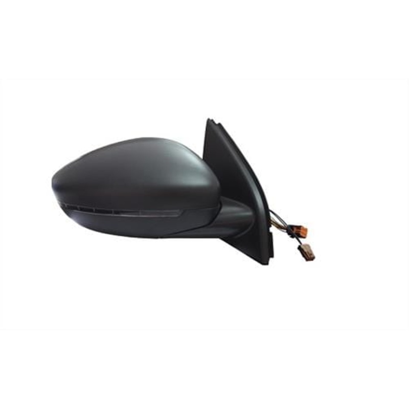 Peugeot 308 5 Door Hatchback 2017-2021 Door Mirror Electric Heated Manual Fold With Primed Cover Driver Side R