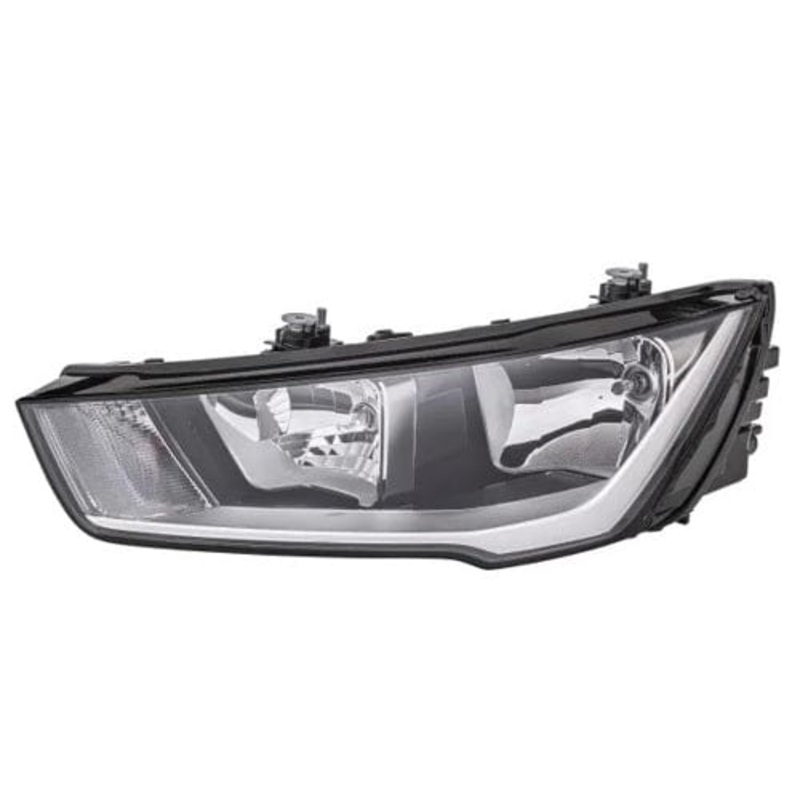 Audi A1 5 Door Hatchback 2015-2018 Headlamp Halogen Type Chrome Inner Passenger Side L