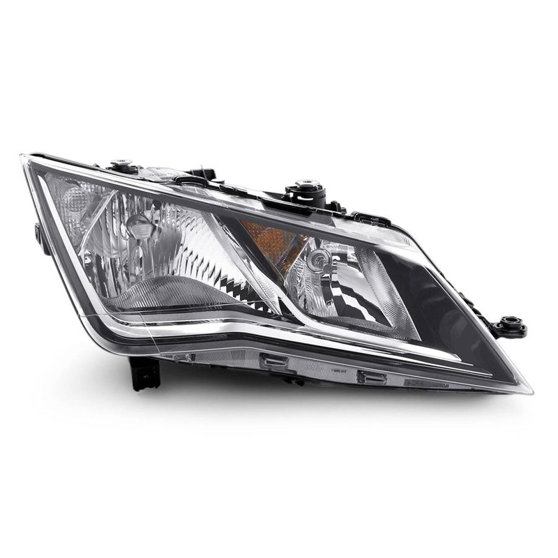 Seat Leon 5 Door Hatchback 2017-2020 Headlamp Halogen Type With Halogen Daytime Running Lamp Driver Side R