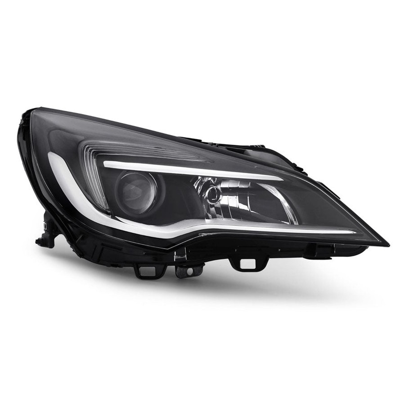 Vauxhall Astra 5 Door Hatchback 2015-2019 Headlamp Halogen Type With LED Daytime Running Lamp Driver Side R
