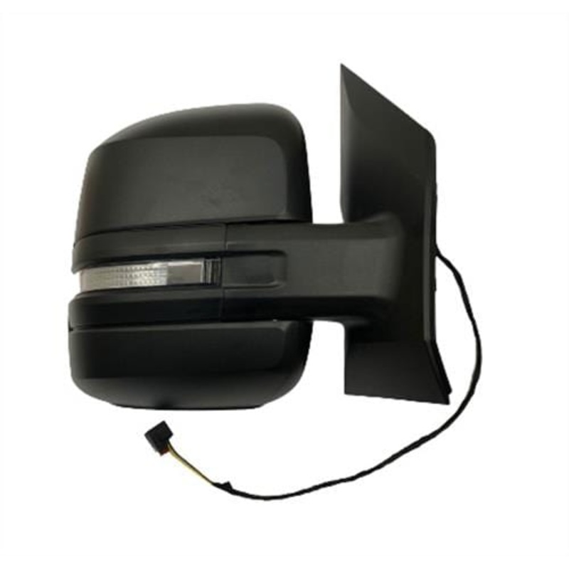Volkswagen Crafter Van 2017- Door Mirror Electric Heated With Black Cover Driver Side R