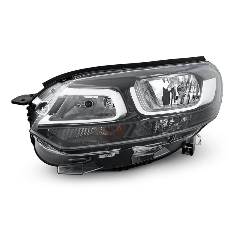 Citroen Dispatch Van 2016-2024 Headlamp Halogen Type Black Passenger Side L