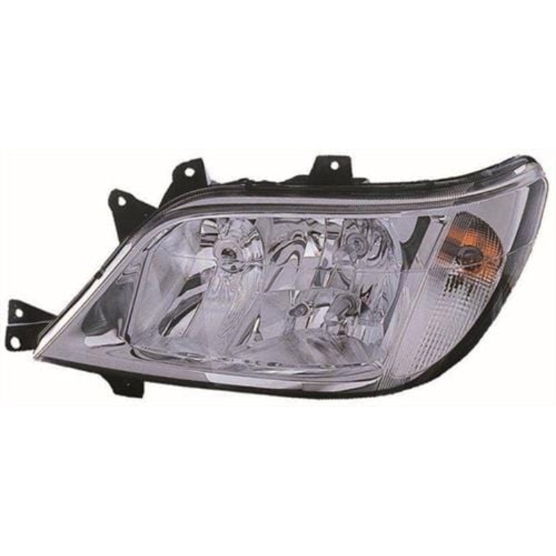 Mercedes Sprinter Van 2003-2006 Headlamp For Models With Fog Lamps Passenger Side L