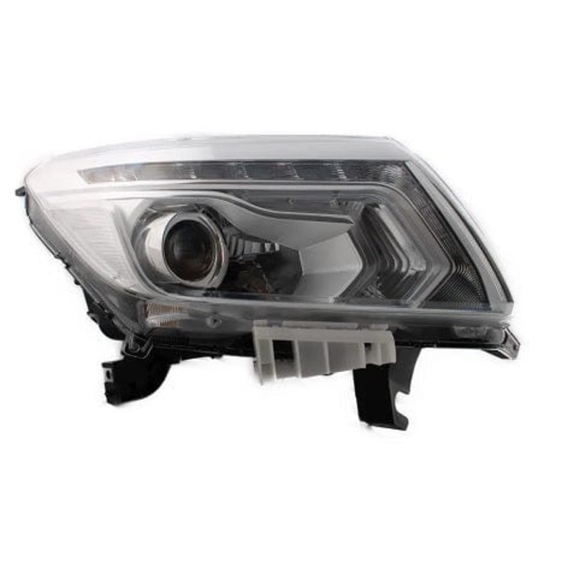 Nissan Navara Pickup 2016-2022 Headlamp LED Type Chrome Driver Side R