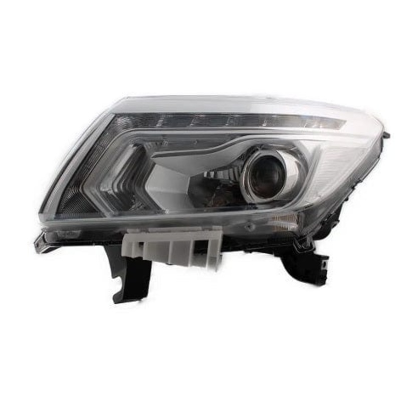 Nissan Navara Pickup 2016-2022 Headlamp LED Type Chrome Passenger Side L