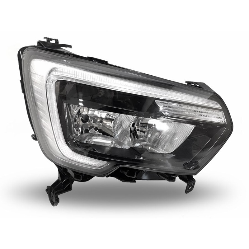 Renault Master Van 2019-2024 Headlamp Halogen Type With LED Daytime Running Lamp Driver Side R