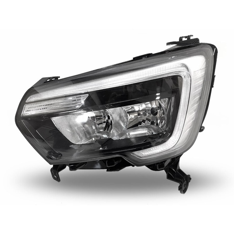 Renault Master Van 2019-2024 Headlamp Halogen Type With LED Daytime Running Lamp Passenger Side L