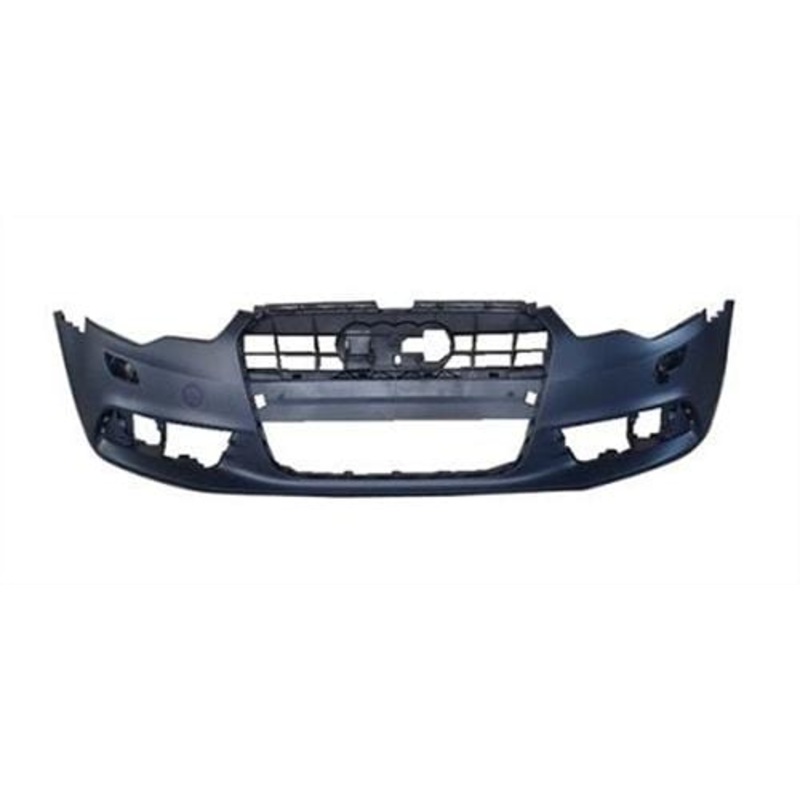 Audi A6 Estate 2011-2014 Front Bumper With Wash Jet Holes No Sensor Holes (All Models – Except S-Line) Primed