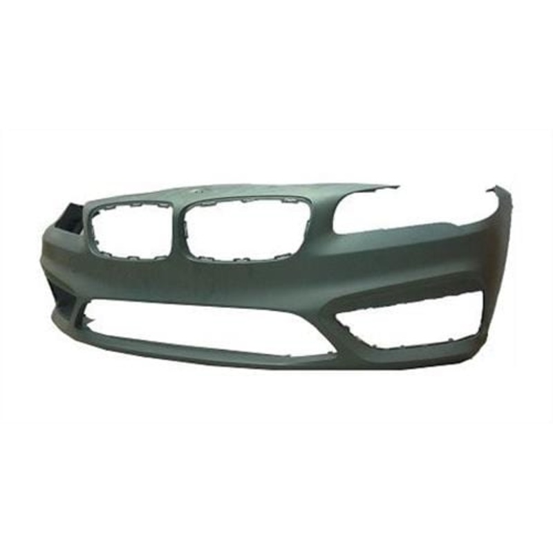 BMW 2 Series Gran Tourer Hatchback 2015-2018 Front Bumper No Sensor Holes No Park Assist Holes (All Models – Except M-Sport) Primed