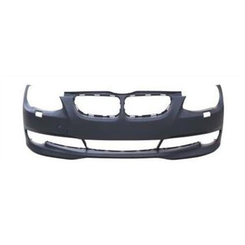 BMW 3 Series Cabriolet 2010-2014 Front Bumper With Wash Jet Holes Pre-Drilled No Sensor Holes Standard Models Primed