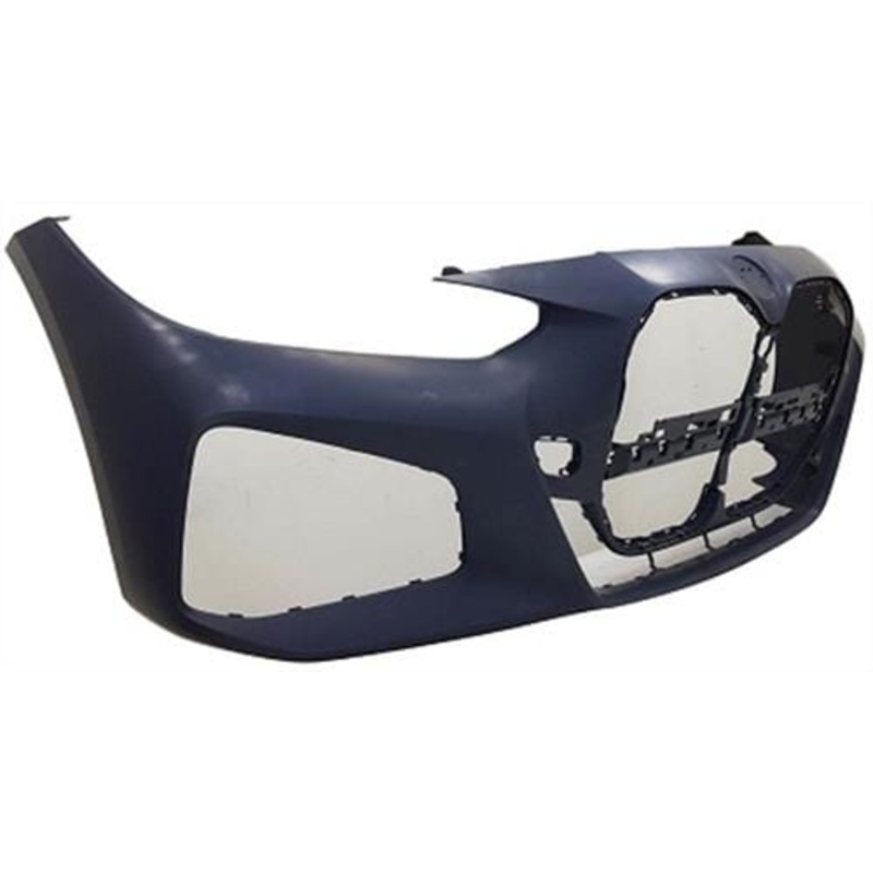 BMW 4 Series Coupe 2020- Front Bumper With Templates to Drill Park Assist Holes (M-Sport Models) Primed