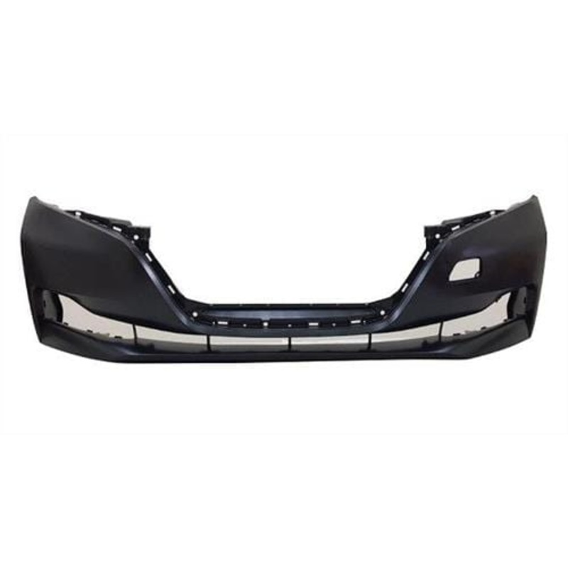 Nissan Leaf Hatchback 2018- Front Bumper With Templates to Drill Sensor Holes Primed