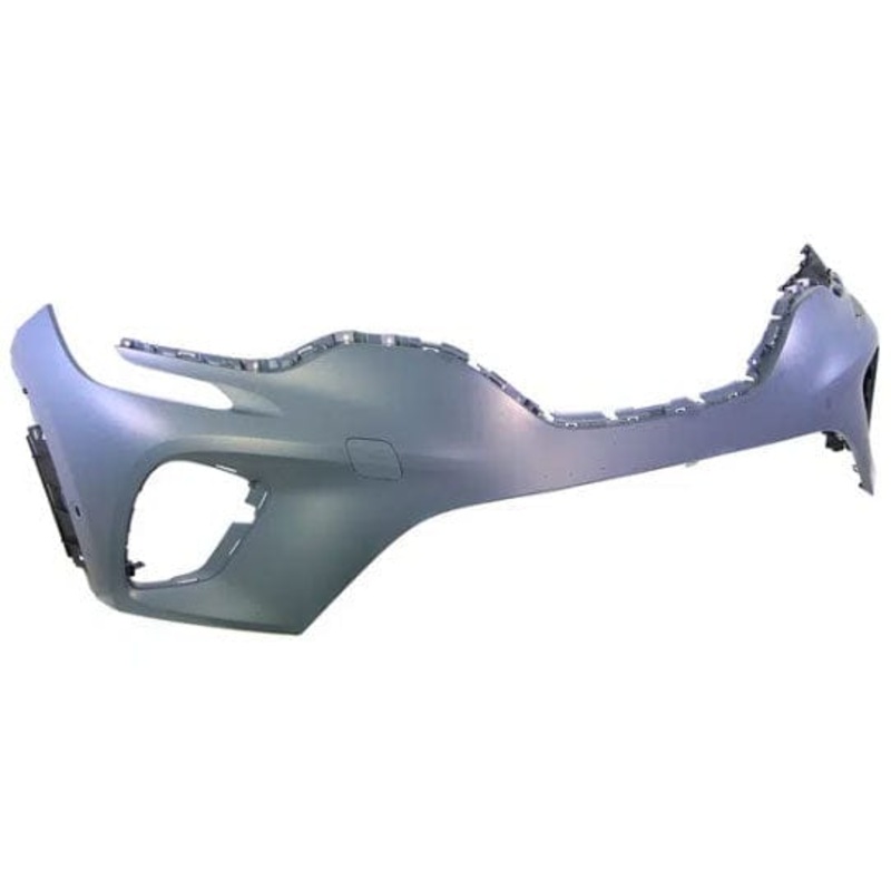 Renault Captur Hatchback 2020-2024 Front Bumper Upper Section With Park Assist Holes Primed