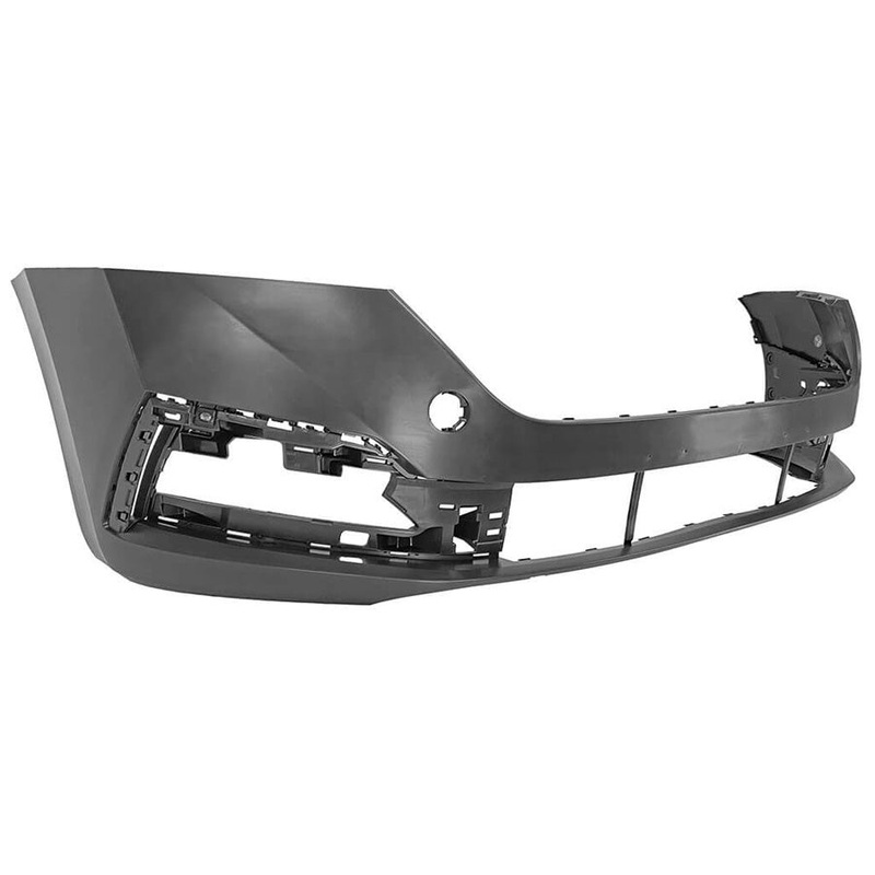 Skoda Octavia Hatchback 2020-2024 Front Bumper No Sensor Holes With Template To Drill Holes – Primed