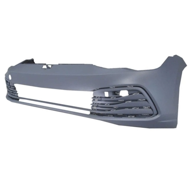 Volkswagen Golf 5 Door Hatchback 2020-2024 Front Bumper With Templates to Drill Sensor Holes No Trim Holes (Life Models) Primed
