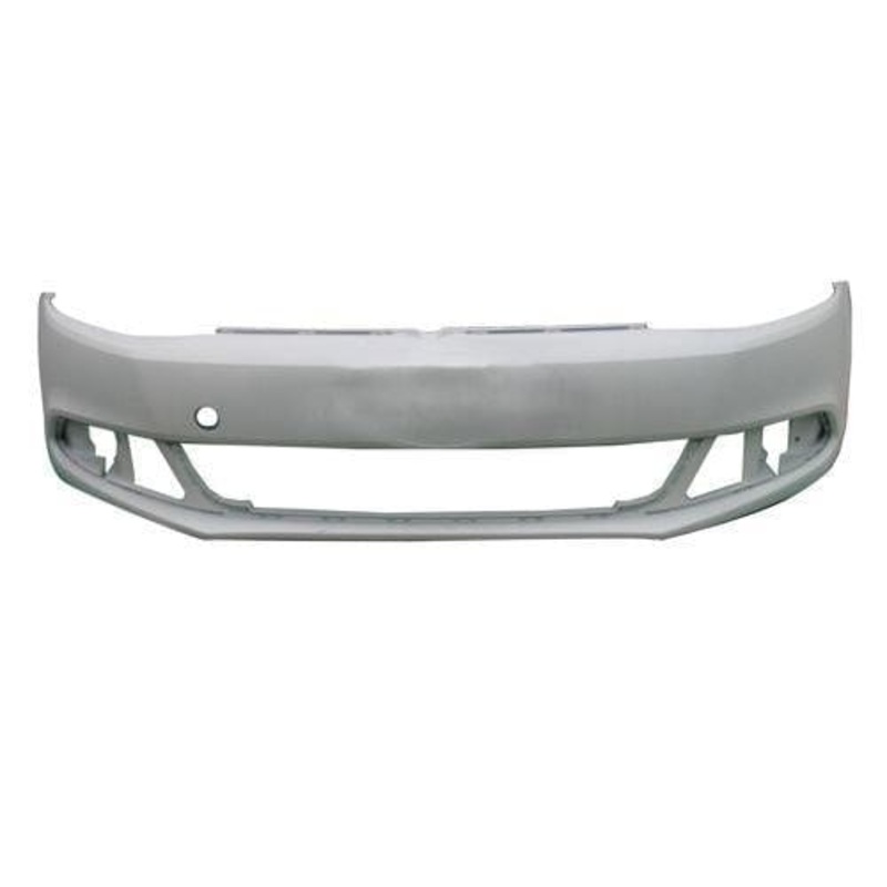 Volkswagen Jetta Saloon 2011-2014 Front Bumper No Wash Jet Holes With Templates to Drill 4 Sensor Holes Primed