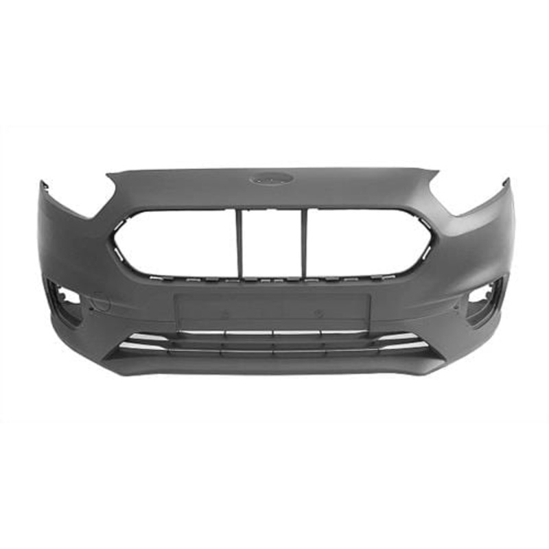 Ford Transit Courier Van 2018-2023 Front Bumper With Templates to Drill 4 Sensor Holes Fully Primed