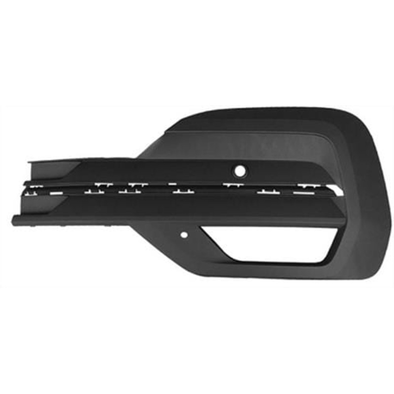 Volkswagen Transporter T6.1 Van 2020-2023 Front Bumper Grille Outer Section With Park Assist Holes No Blind Assist Holes Passenger Side L