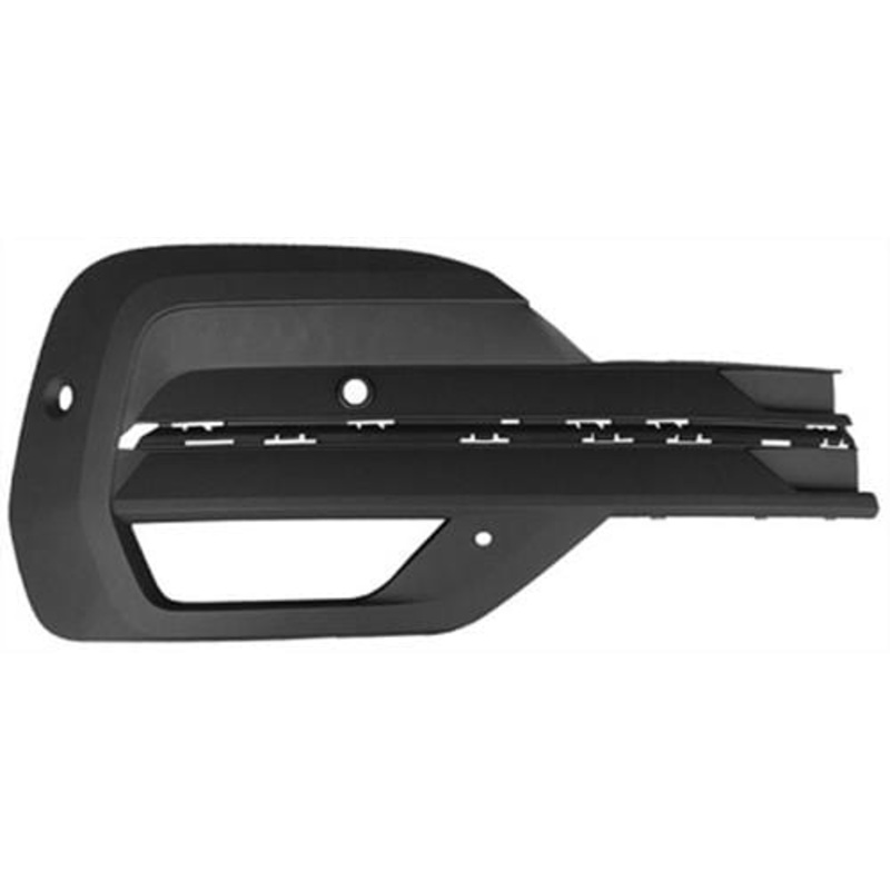 Volkswagen Transporter T6.1 Van 2020-2023 Front Bumper Grille Outer Section With Park Assist Holes With Blind Assist Holes Driver Side R