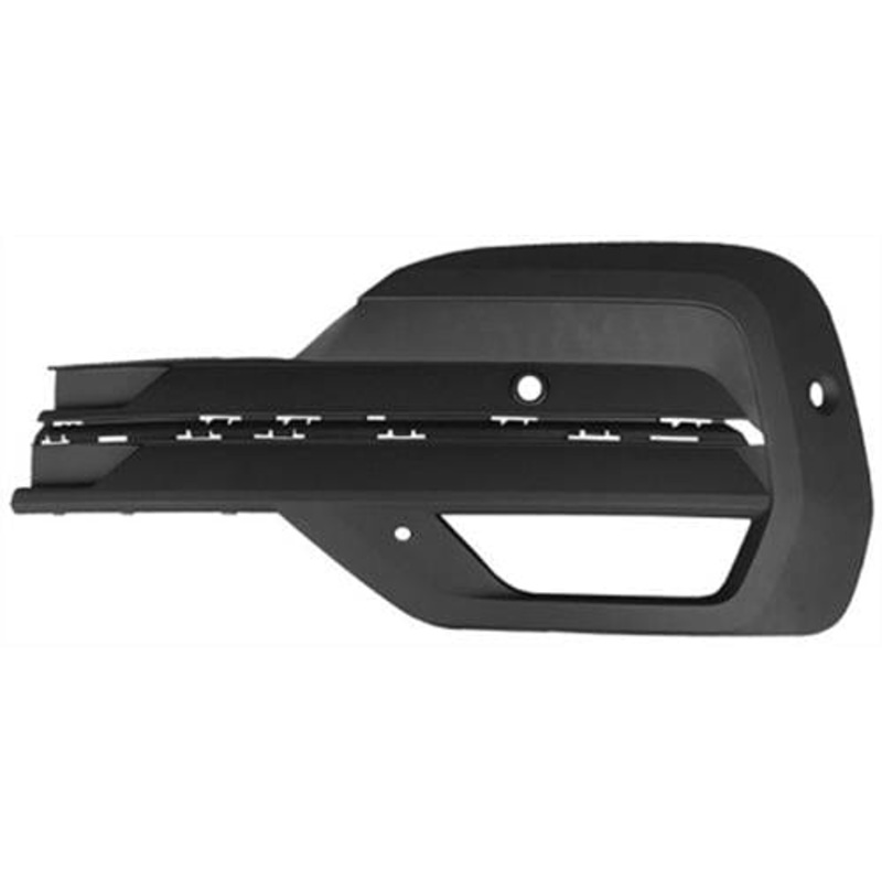 Volkswagen Transporter T6.1 Van 2020-2023 Front Bumper Grille Outer Section With Park Assist Holes With Blind Spot Holes Passenger Side L